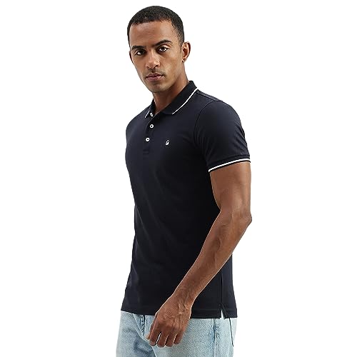 Image of United Colors of Benetton Men's Solid Regular Fit Polo Shirt