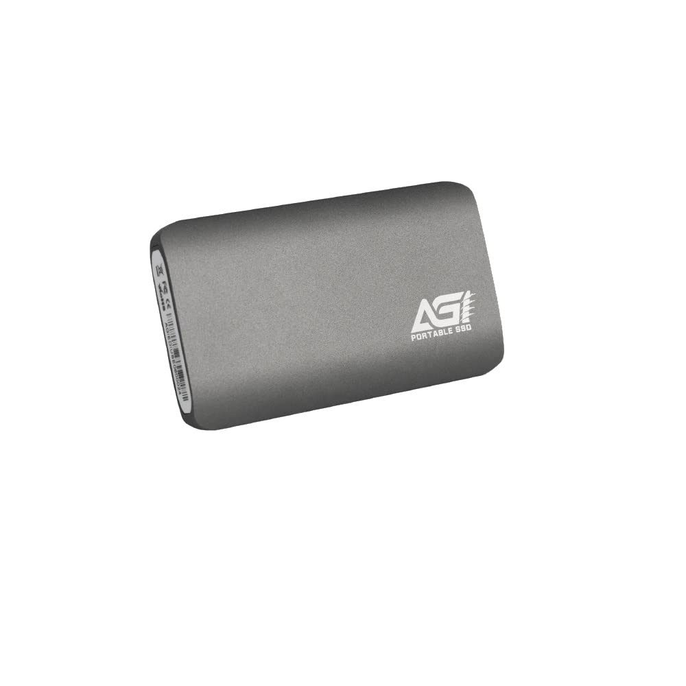 AGI 1TB External SSD, USB3.2 Gen2 [PS4 / PS5 Operation Verified
