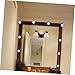 DIYEAH 14pcs Led Makeup Mirror Light Bulbs Mirror Lights for Vanity Dimmable Lamp Adhesive Paste No Tools Needed