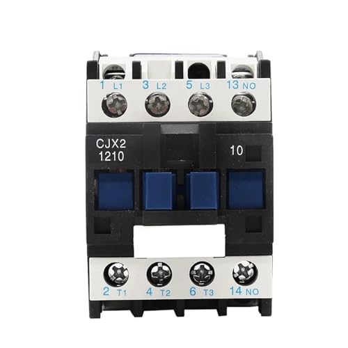 Contacteur ca LC1D 12A triphasé pour montage sur Rail DIN AC 110V CJX2-1210