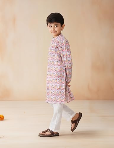 Image of Amazon Brand - Symbol Boys Kurta Pant Set