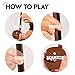 Otamatone Japanese Electronic Musical Instrument Portable Music Synthesizer from Japan by Maywa Denki Studio Award Winning, Educational Fun Gift for Children, Teens & Adults - Chocolate