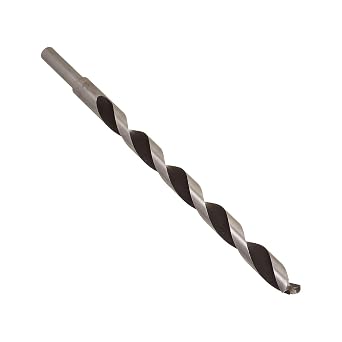 Fisch Brad Point Drill Extra Length Oal Cylinder, 1/2" x 250mm 10" Diameter, High-Accuracy Woodworking Bit with Beveled Edges for Smooth, Tear-Free Holes, Ideal for Pros & DIY Use, Made in Austria