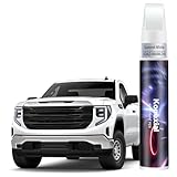 Car Touch Up Paint(Summit White(GAZ/WA8624)) Compatible With GMC, Premium Car Scratch Remover for Deep Scratches, Car Paint Pen Scratch Repair Two-In-One Touch Up Paint