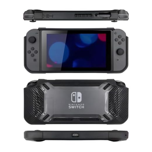 snakebyte Switch TOUGH:CASE - schwarz - harte Schutzhülle - Hardcover für Nintendo Switch