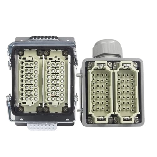 Conector Rectangular Heavy-Duty HDC HDD-24-SIDE 16A miniatura 4