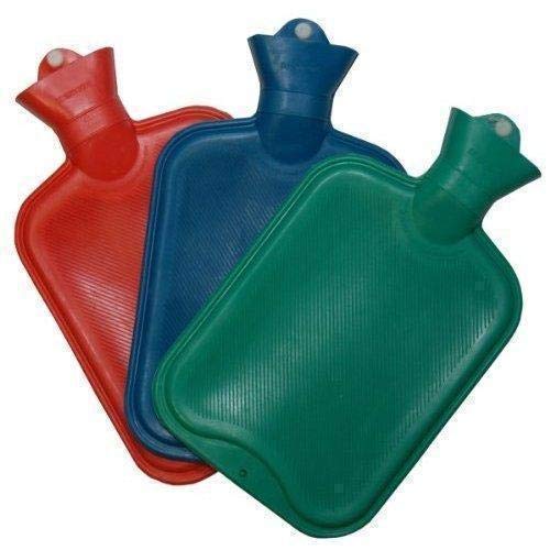3 x 2 Litre Plain Hot Water Bottle - Misc Colour