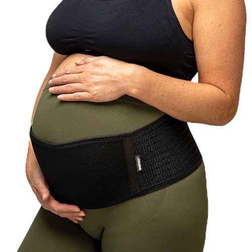 BABYGO® Banda para el vientre 2 en 1 para el embarazo | Cinturón pélvico de maternidad para...