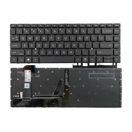 HP ZBook Studio G7 G8 ノート PC 用 US 言語バックライト付きキーボード