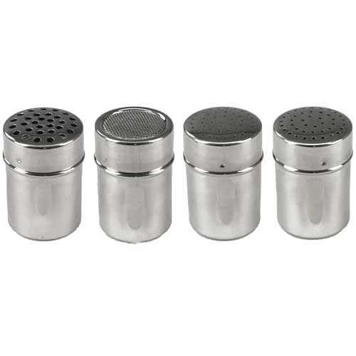 1 spargitore fine/grossolano, spargispezie per formaggio, spargitore a rete, 150 ml in set