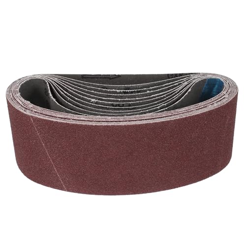 Papier abrasif grain 80 pour décaper la peinture de meuble sans effort Lot de 10 bandes