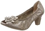  Caprice Damen Pumps, Beige (Taupe Met Comb 963), 40.5 EU