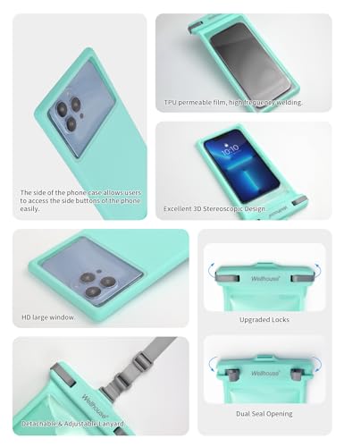 Pochette étanche tactile 3D imperméable pour smartphone de plage