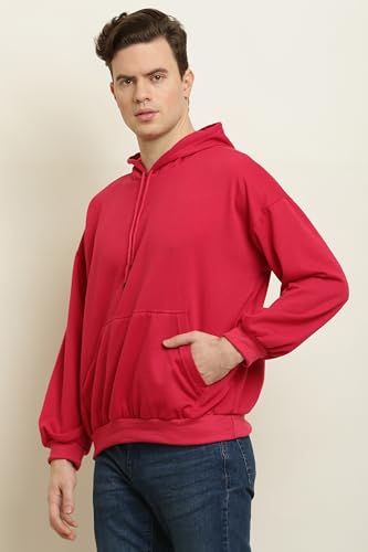 Image of Fleece Oversized Fit Pocket Hoodie for Men Small to 10xl