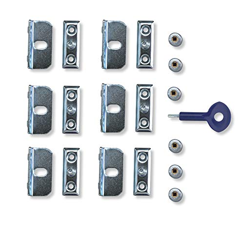 Yale YALP6P112SC Sicherheitsschloss, Chrom seidenglänzend