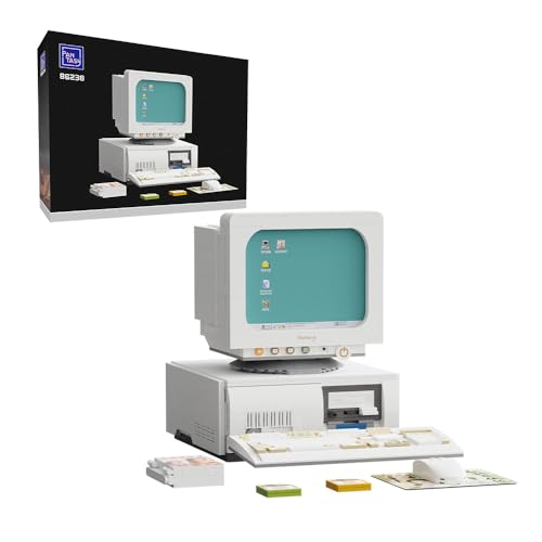 BRICKKK PANTASY TV Ideas Klemmbausteine Set Erwachsene Retro Computer...