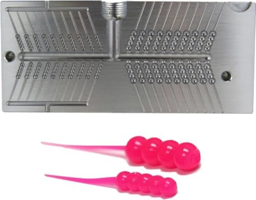 Do It Molds Aluminium CNC Premium Soft Plastiс Mold Lure Making Injection Molds Fishing LuresBass, Walleye, Perch, Crappie, Bluegill, Trout, Salmon, flounder, Redfish, Fluke, Pike Do It Mold 95307