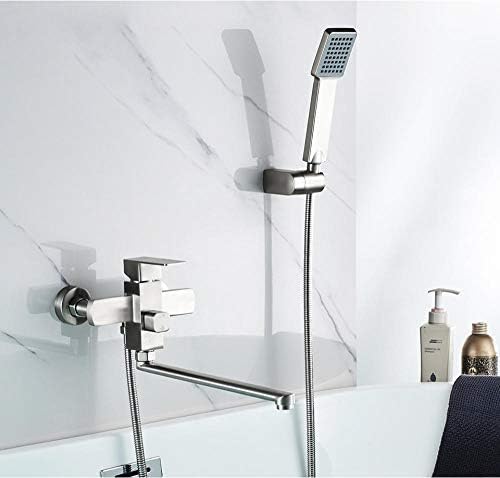 Robinet de bain-douche en acier inoxydable contre le calcaire