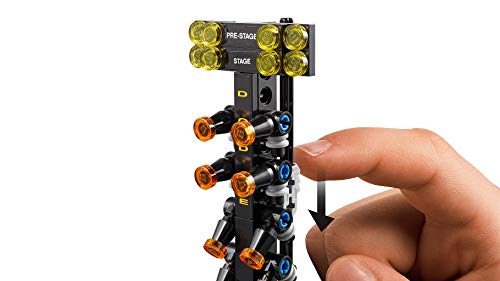 LEGO 75893 Speed Champions Dodge Challenger SRT Demon de 2018 y Dodge Charger R/T de 1970, Juguete de Construcción