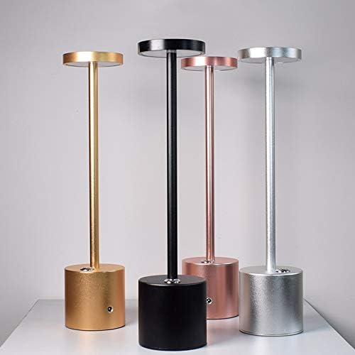 Modern and Simple Table Lamp, Home Decor Rechargeable LED Desk Lamp, Touch Switch Desk Lamp with Eye Protection Function, Used in Bars Restaurants Bedroom