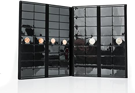 Pressed Penny Album (A4 Size) Coin Holder Holds up to 108 Elongated Pennies and 28 Elongated Quarters Collection Book for Collectors…