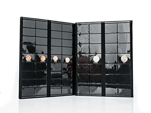 Pressed Penny Album (A4 Size) Coin Holder Holds up to 108 Elongated Pennies and 28 Elongated Quarters Collection Book for Collectors…