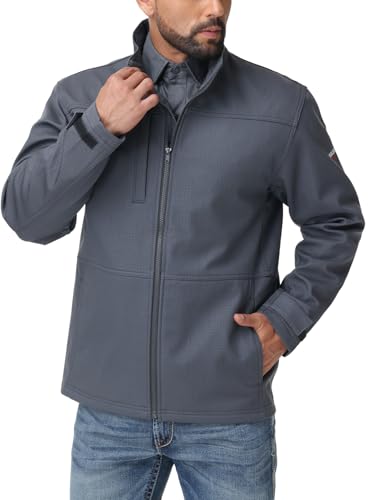 VANLENS FR Jacket for Men Flame Resistant Ripstop Waterproof Insulated Active Jacket