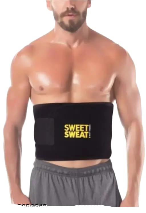 Weight lose belt fat lose belt pet kam karne ki belt patla hone ka belt sweat slim belt hot belt yoga belt,GYM BLET exercise belt tummy trimmer belt for men & women (Free size, Pack of 1) (PE-068) (B0DD4DKHBX) Amazon Price History, Amazon Price Tracker
