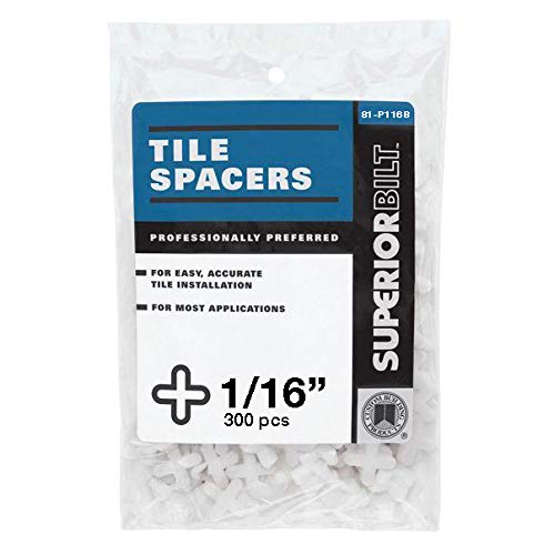 SuperiorBilt1/16" Tile Spacer Bag 300 Pcs