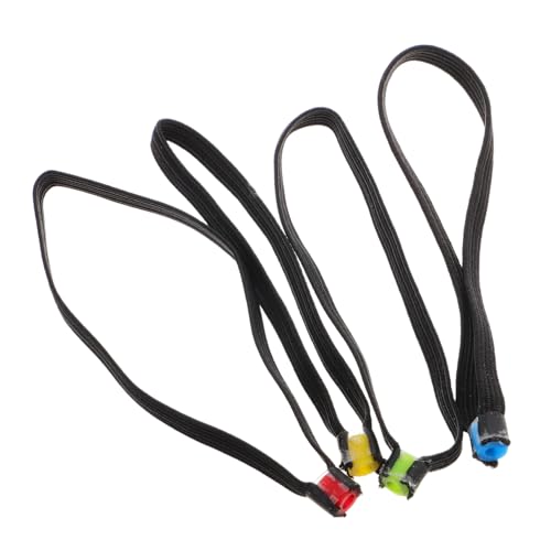 DECHOUS 4Pcs Fishing Tippet Spool Rings Elastic Line Keeper Tool for Effortless Line Threading Beginner Friendly Fishing Accessories Kit for Anglers
