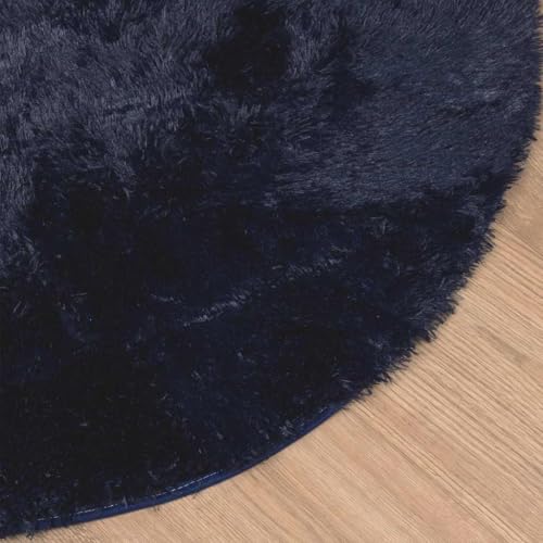 Tapis à poils longs en polyester robuste et facile à nettoyer