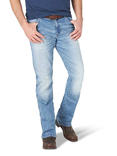 Image of Wrangler Men's Retro Slim Fit Straight Leg Jean