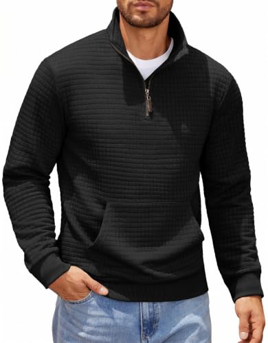 Sweat à capuche homme pour éviter le froid sweat décontracté noir avec poche