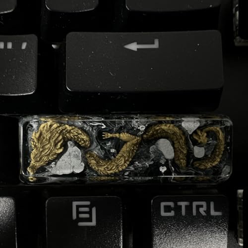 Image of Custom Resin Dragon Keycap Shift for MX Mechanical Keyboard