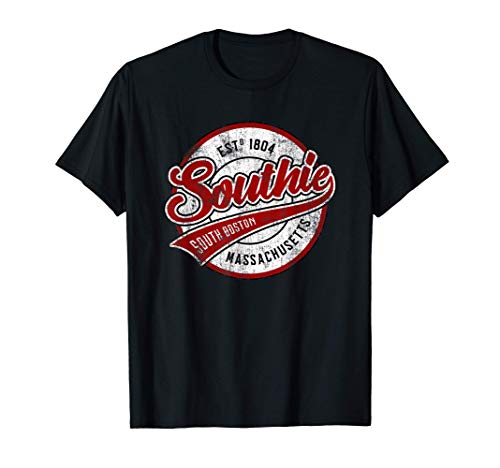 Southie Boston Massachusetts Irish South Boston Boxing t-shirt, Preto, S