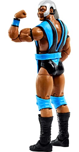 Mattel WWE Action Figures, WWE Elite Farooq Asad Figure with Accessories, Collectible Toys, Multicolor, 5.9055 inches - Image 3