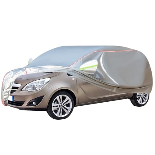 Funda For Coche Adecuada For Vauxhall Meriva, Funda For Coche For Exteriores, Protección Contra El Viento Y La Lluvia, Funda For Coche De Invierno, Funda For Coche Con Cremalleras En Las Puertas Later