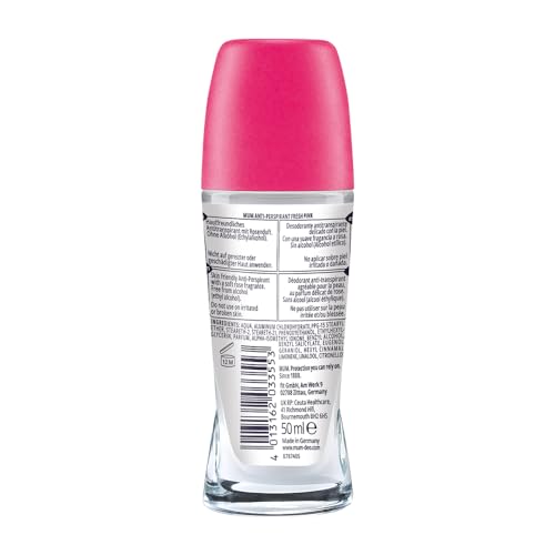 Mum Fresh Pink Rose Desodorante Roll On 50 ml Pack de 6 miniatura 3