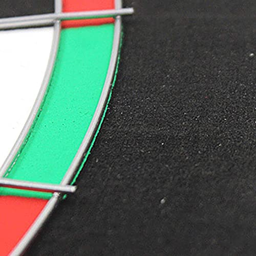 MIlAodE Dartscheibe – doppelseitige Dartscheibe mit 6 Messing-Dart-Set Fitnessgeräten, für Indoor-Outdoor-Spaß für Erwachsene – Bild 3