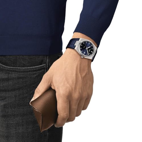 Image of TISSOT PRX Quartz Blue Dial Men's Watch T1374101604100