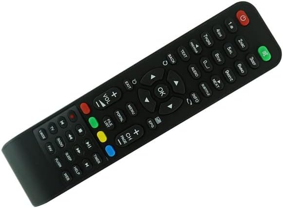 Hotsmtbang Replacement Remote Control Compatible for Zgemma H.2H H.2S H.S H3.2TC H4 H7C H7S H7.AC HS H5.2S H2H H2S H8.2H H11S Twin 4K IPTV Box UHD Receiver WEBTV