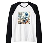 Mischievous Ice Bear Chef Stirring Soup Kitchen