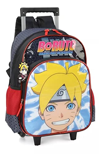 MOCHILA COM RODAS BORUTO - PRETO - UP4YOU