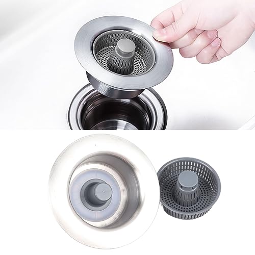 Colador para fregadero de cocina de acero inoxidable miniatura 4