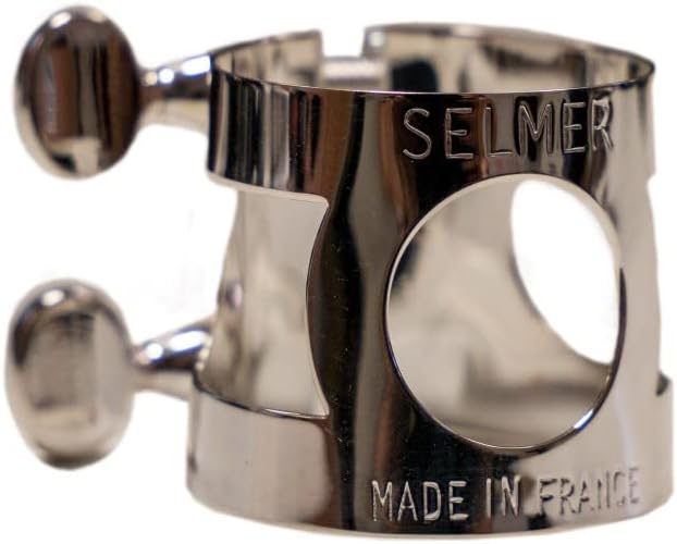 Selmar B - Clarinet Ligature Silver Plated Finish