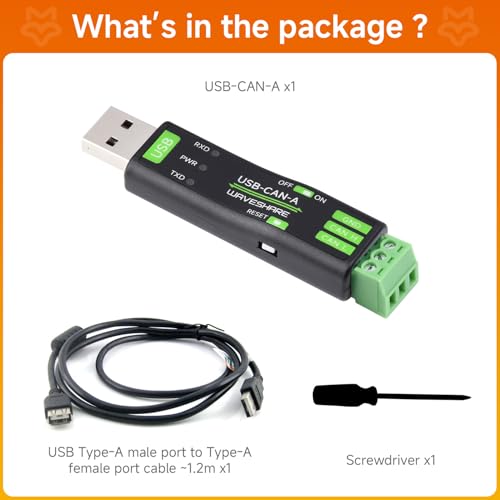 Adaptateur USB vers CAN bus LUCKFOX conversion rapide STM32 Model A - 2