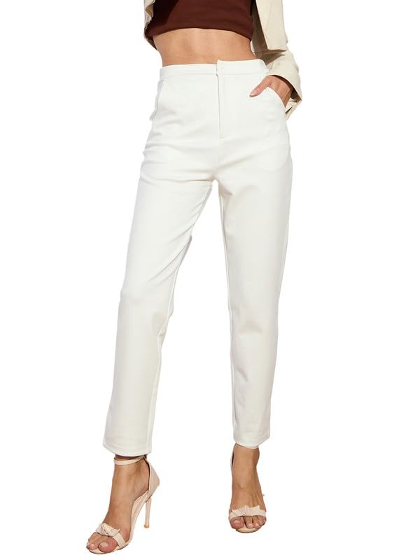 Image of Black 4-Way Stretch Tapered Pants