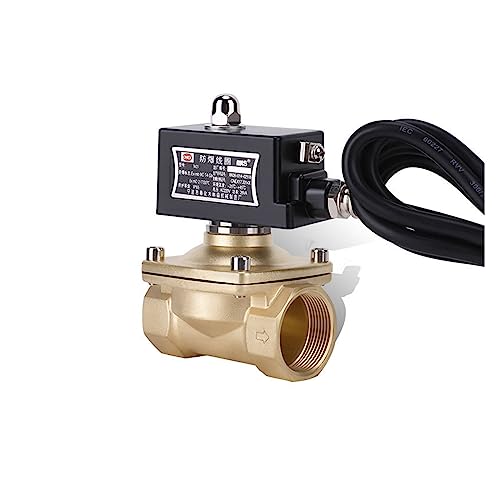 Électrovanne en laiton 1-1/2" 220V avec ouverture électrique rapide - 2