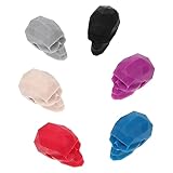 Cabilock 6 Stück Wiederverwendbare Silikon Glasmarkierer Weinglas Anhänger Dekorative Bechermarker...