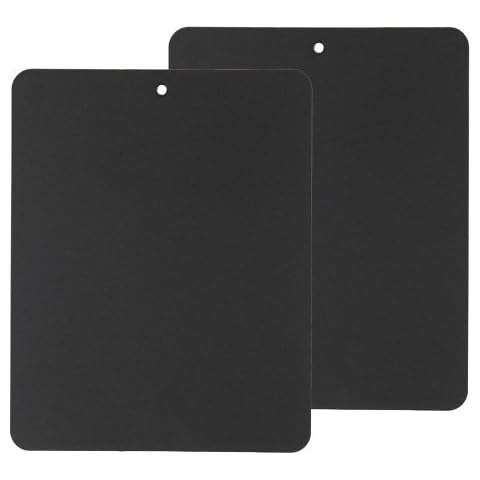 Linden Sweden Flexible Cutting Board 2-Pack - Lays Flat for Secure Work Surface - Extra-Thick for Durability - BPA-Free and Food-Safe (Black) Cover